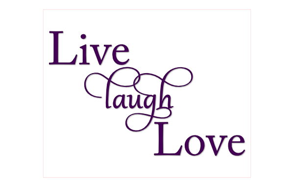 the word love clipart - photo #34