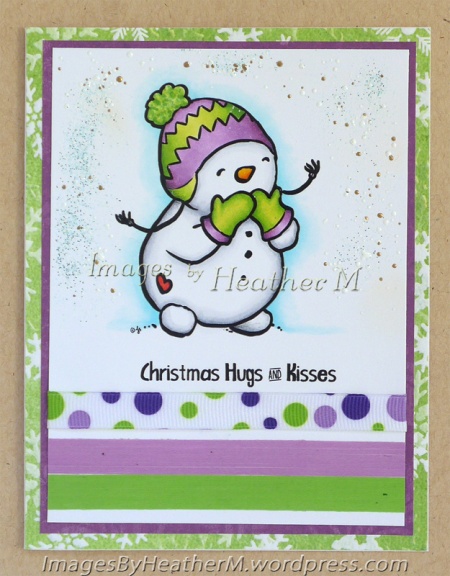 HeatherM using From The Heart Stamps "Blowing Kisses" digi